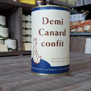 Demi-Canard confit boîte de 1.1kg